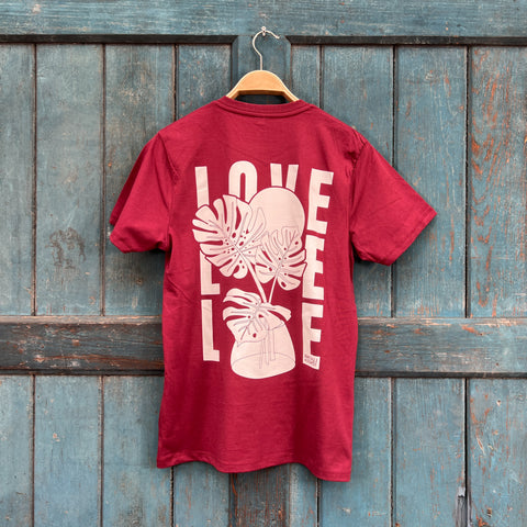 Love T-Shirt Bordeaux